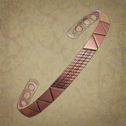 Copper magnetic bracelet