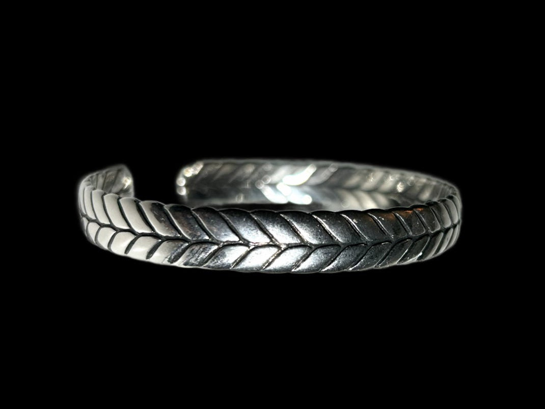 herringbone 925 bracelet