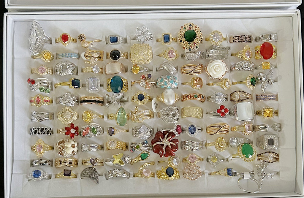Assorted womens rings big selections