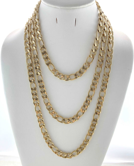 10-12 mm Stainless Steel Necklace