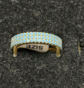 Wholesale Women's Fashion Rings - Turquoise Pave Band