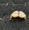 Wholesale Women's Fashion Rings - Double Heart