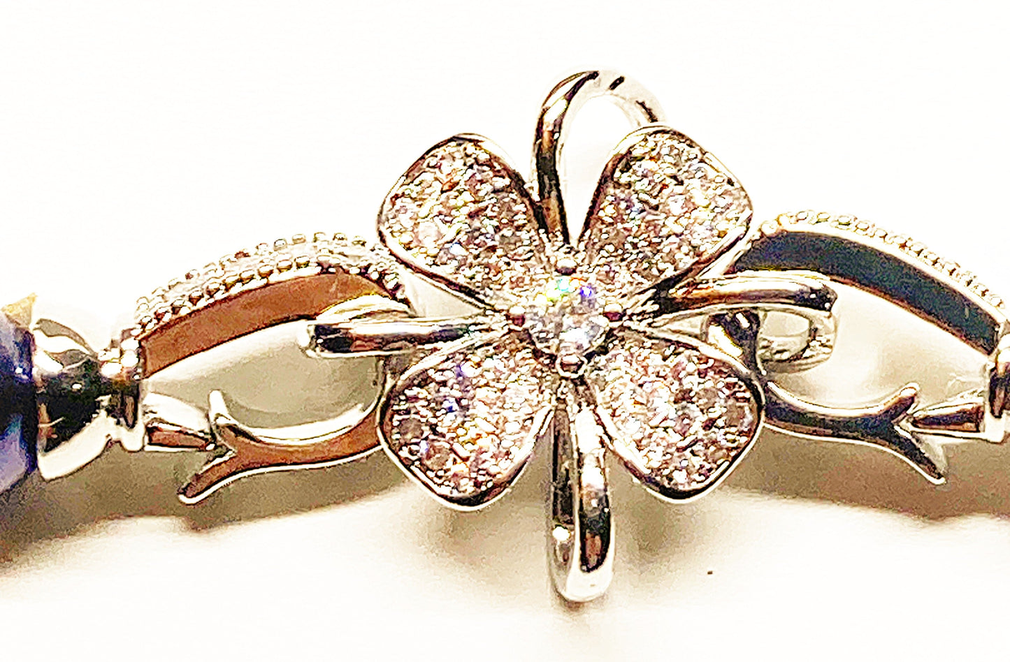 XL-2412COLOR-01 MULTI COLOR FRESHWATER PEARL NECKLACE FLOWER CLASP