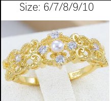 Fashion Ring #JCSR-3471