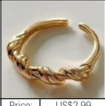 Fashion Ring #JCSR-423