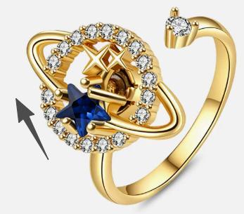 Anxiety Spinner Ring #JCSR-5337