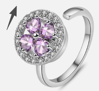 Anxiety Spinner Ring #JCSR-5342