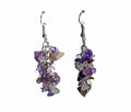 Genuine Amethyst Earring