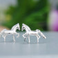 New Sterling Silver Horse Earrings For Women Statement Earrings - Providence silver gold jewelry usa