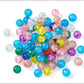 Genuine glass crackled glass bead 20/pkg. 9 colors - Providence silver gold jewelry usa