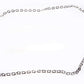Sterling silver anklet in rolo chain and customizable - Providence silver gold jewelry usa