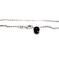 Sterling silver anklet in rolo chain and customizable - Providence silver gold jewelry usa