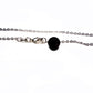 Sterling silver anklet in rolo chain and customizable - Providence silver gold jewelry usa