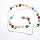 beaded chain Mask necklace holder - Providence silver gold jewelry usa