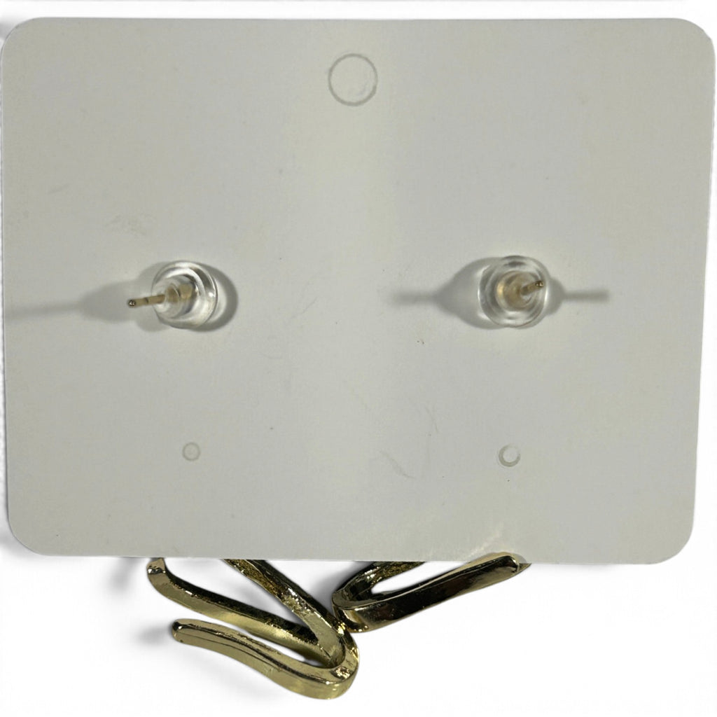 New Earring 0042-Pearl stud with removal rhinestone snake earring-sterling silver post