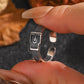 925 Silver vintage Buckle style ring