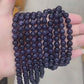 Wholesale Best Quality Blue Sandstone Round Stone Loose Beads for DIY Jewelry Making 6mm 8mm 10mm