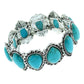 Natural Stone Turquoises Bracelet For Women - Providence silver gold jewelry usa