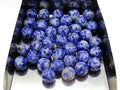 Blue Spot gemstone bead 20/pkg