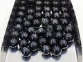 Black Obsidian gemstone 20/pkg
