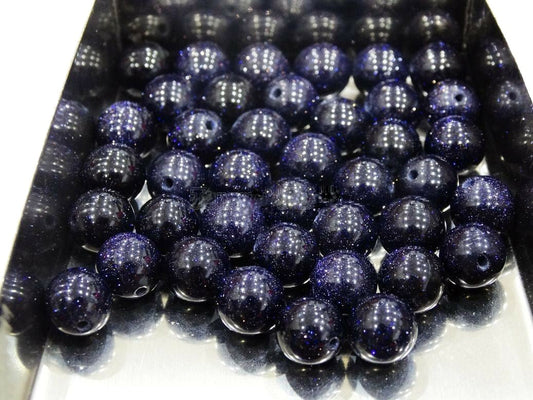 Blue Sand gemstone bead 20/pkg