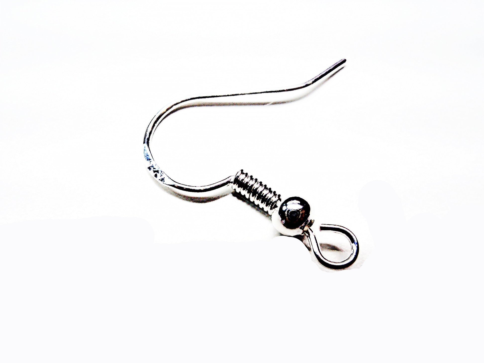 Fish Hook ear wire with ball