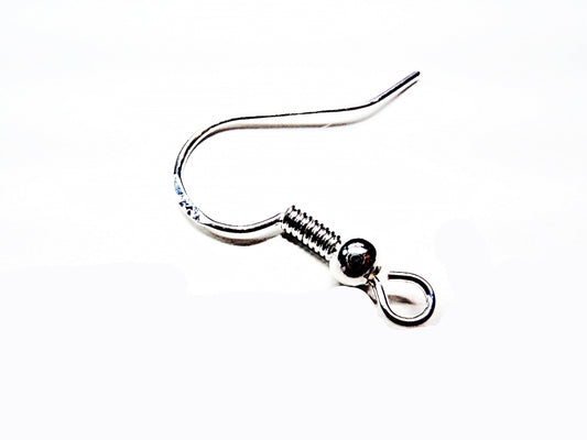 Fish Hook ear wire with ball