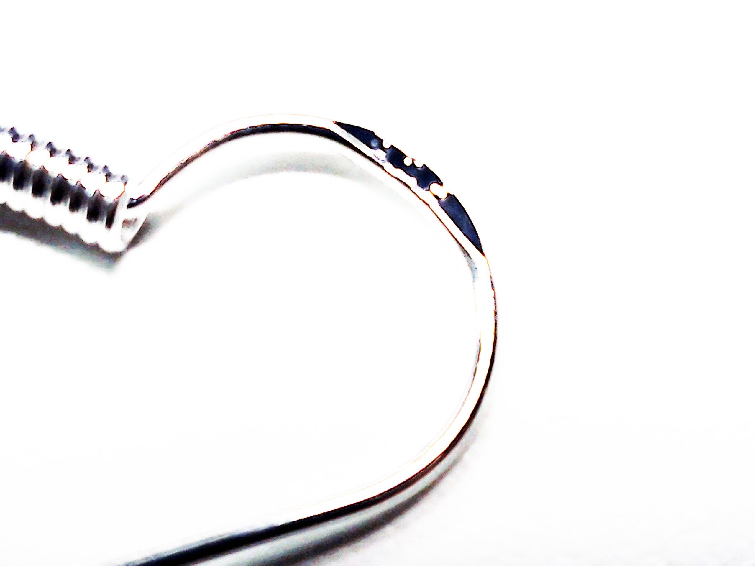 Fish Hook ear wire with ball