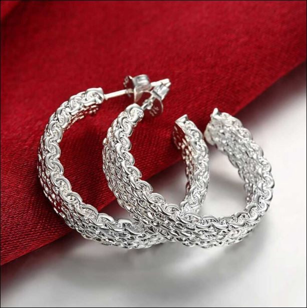 Hot Christmas 3 pcs set 925 silver
