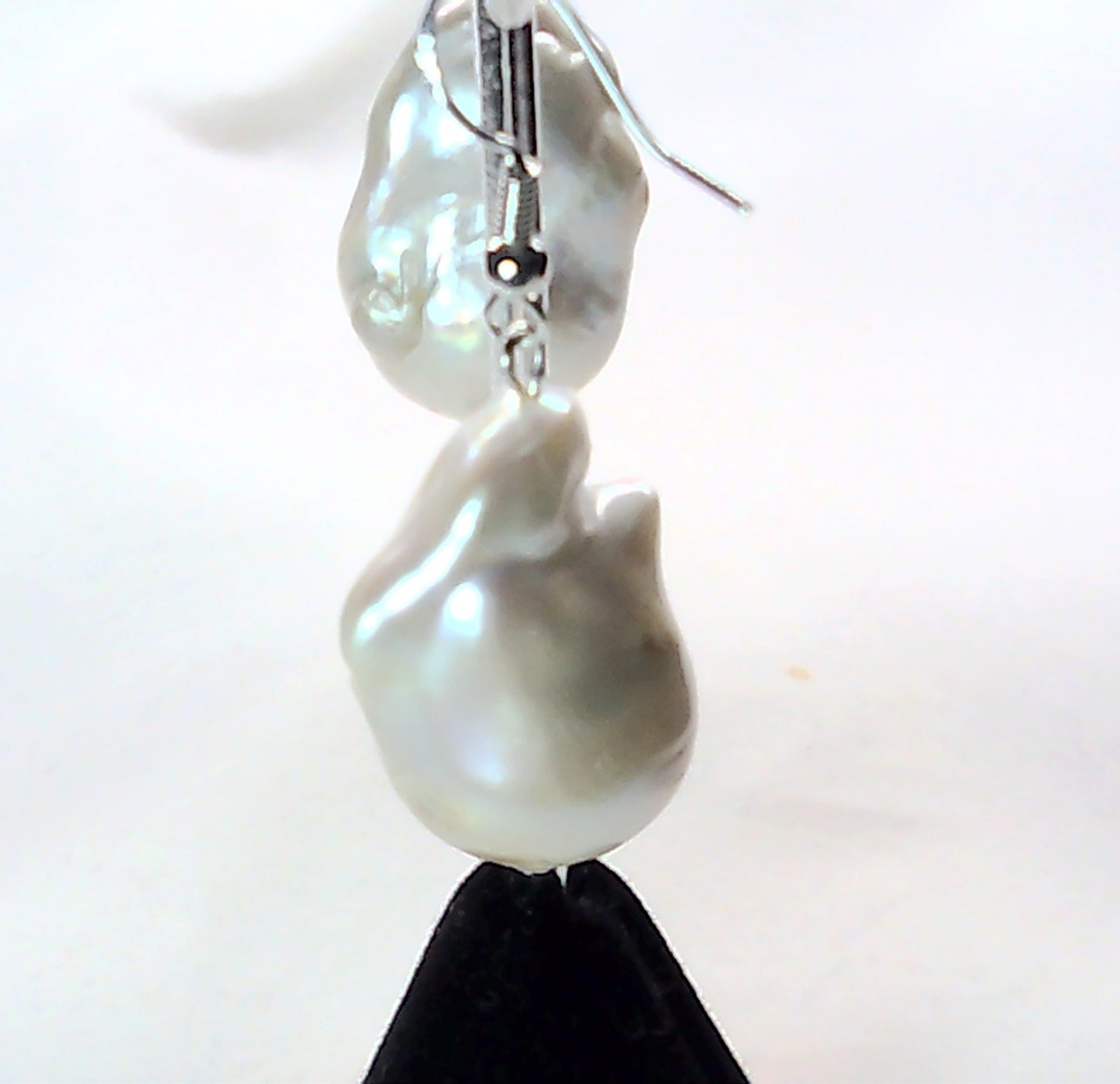 Baroque Pearl earring 100% Sterling Silver