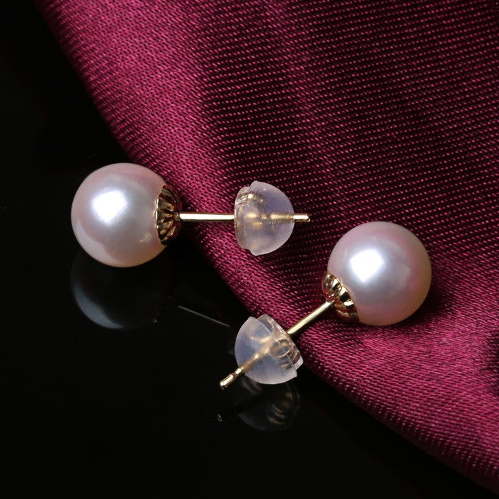 18K Akoya south sea pearl Stud earring