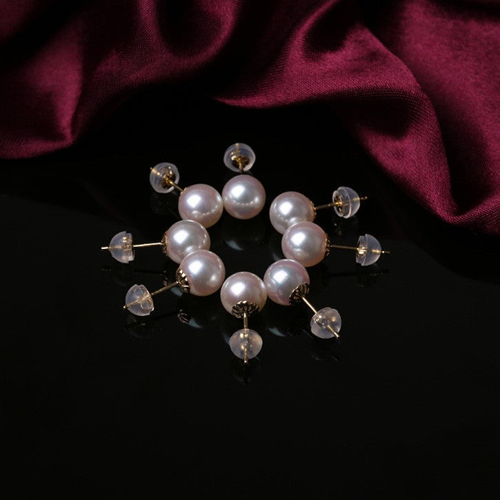 18K Akoya south sea pearl Stud earring