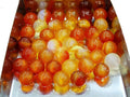 Genuine Carnelian gemstone bead