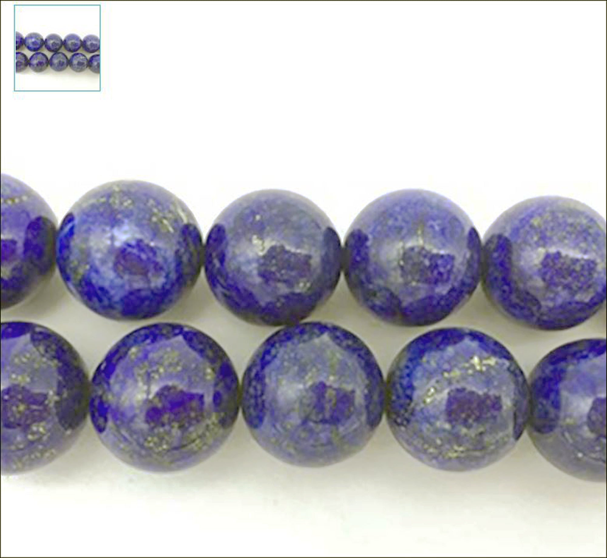 Lapis gemstone beads