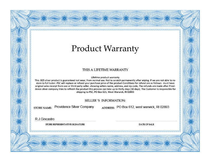 Waranty Card