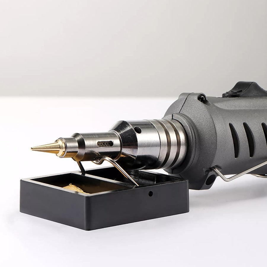 10 in 1 Butane Gas Soldering Iron Kit Self-ignition Welding Torch Pen Multifunctional Butane Tip Blow Burner Welding Tools