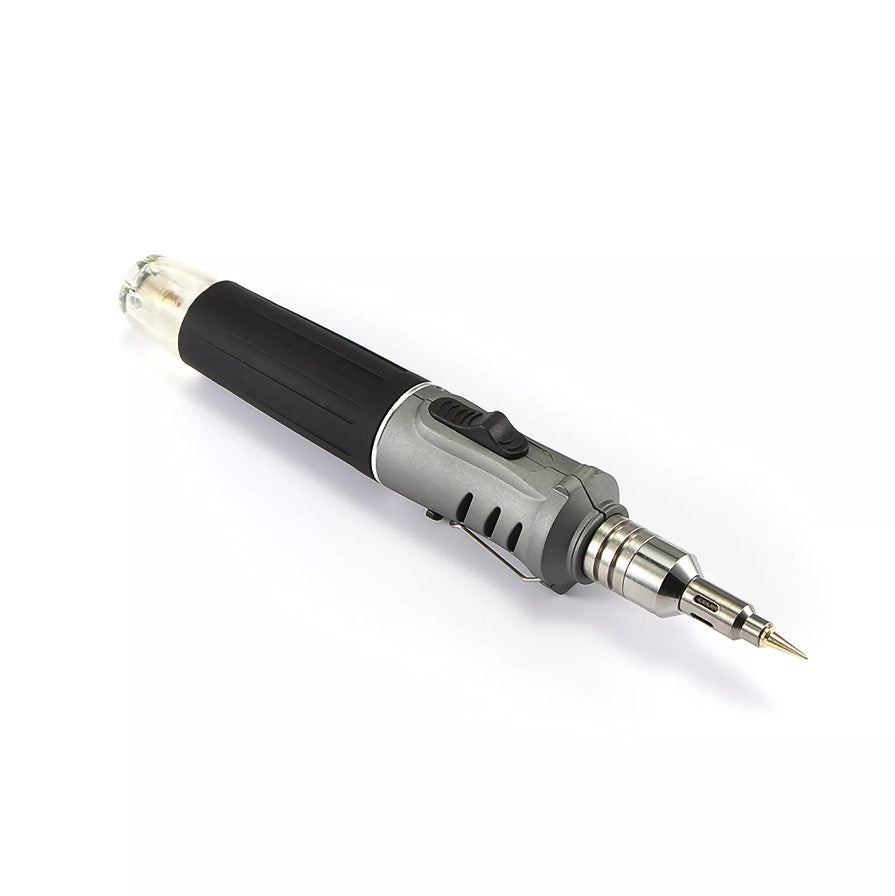 10 in 1 Butane Gas Soldering Iron Kit Self-ignition Welding Torch Pen Multifunctional Butane Tip Blow Burner Welding Tools