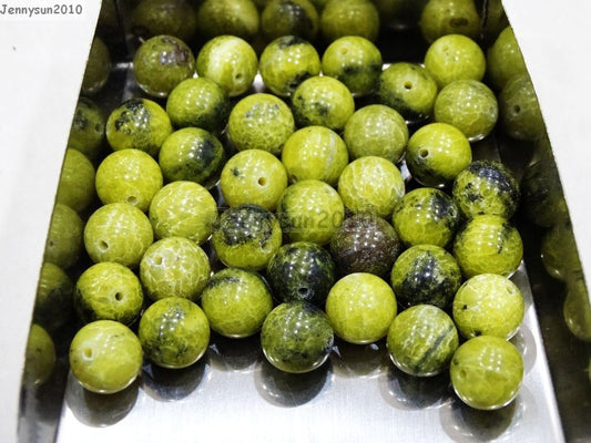 Yellow Turquoise gemstone bead 20/PKG