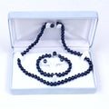 Excellent quality 3 piece freshwater pearl set in elegant gift box