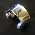 925 Silver open cuff bracelet highly polished