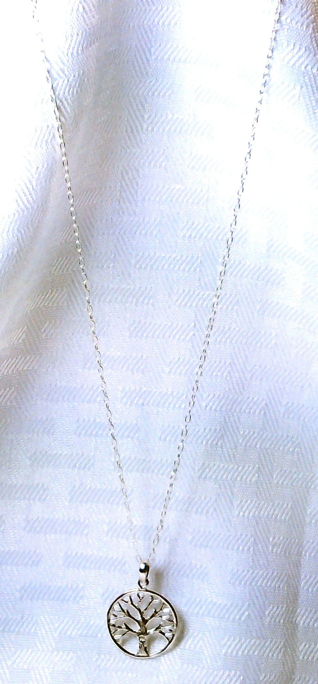 Sterling silver tree of life pendant