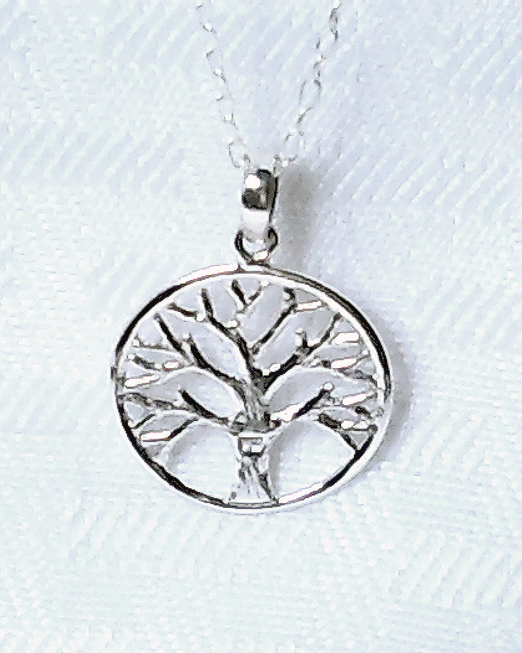 Sterling silver tree of life pendant