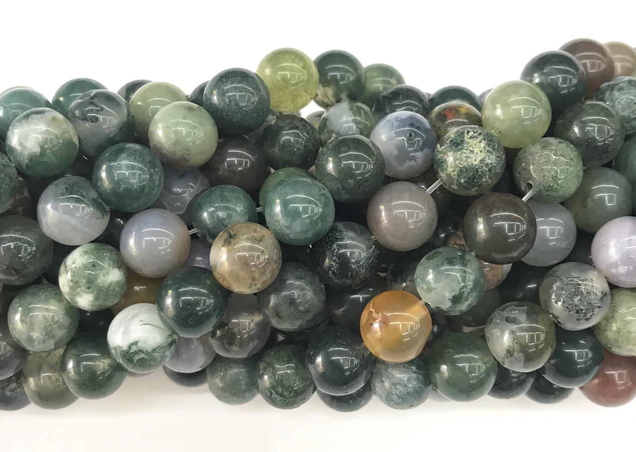 Indian Agate gemstone beads