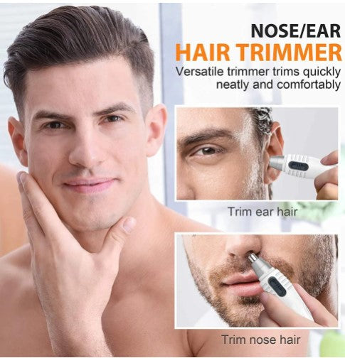 Professional Painless Eyebrow Facial Hair Trimmer for Men Women Hair Removal Razor Ear Nose Hair Trimmer Clipper Free Shipping