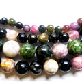 Tourmaline gemstone Quartz beads